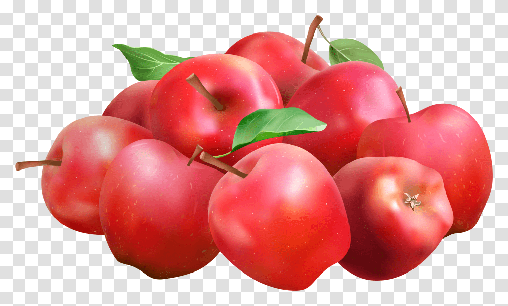 Red Apples Clip Art Image Apples Transparent Png