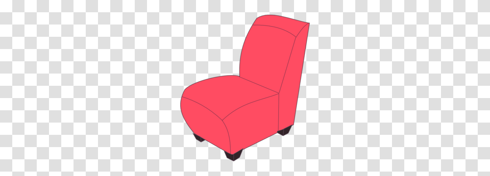 Red Armless Chair Clip Art, Furniture, Armchair, Baseball Cap, Hat Transparent Png