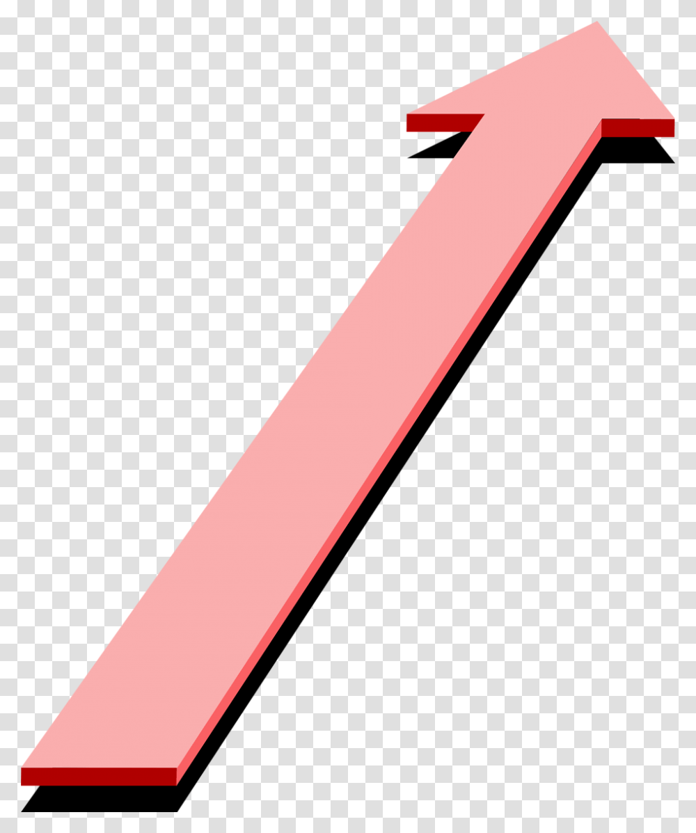 Red Arrow 3d Arrow, Purple, Pencil Transparent Png