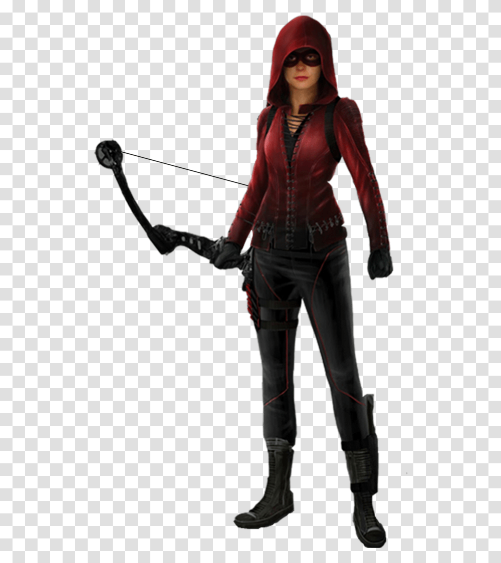 Red Arrow Dc Dc Red Arrow, Sleeve, Long Sleeve, Person Transparent Png