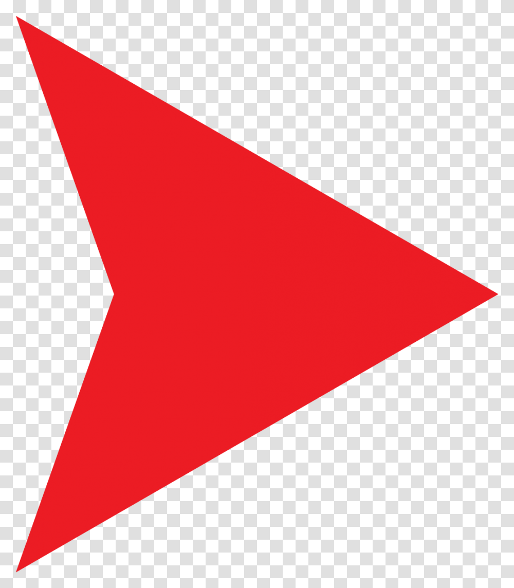 Red Arrow Icon Svg Free Aerospace Bristol, Triangle, Business Card, Paper, Text Transparent Png