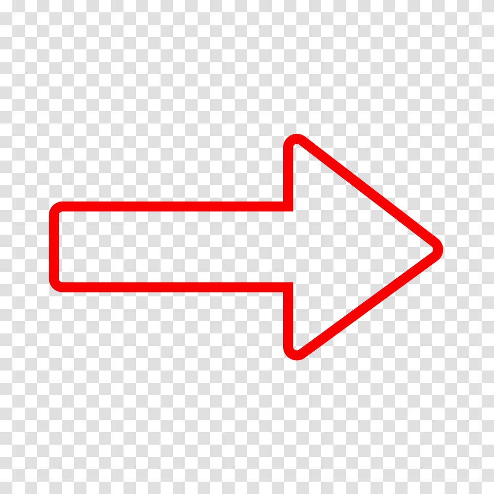 Red Arrow Line Icon Image Free Red Arrow Icon, First Aid, Symbol, Logo, Label Transparent Png