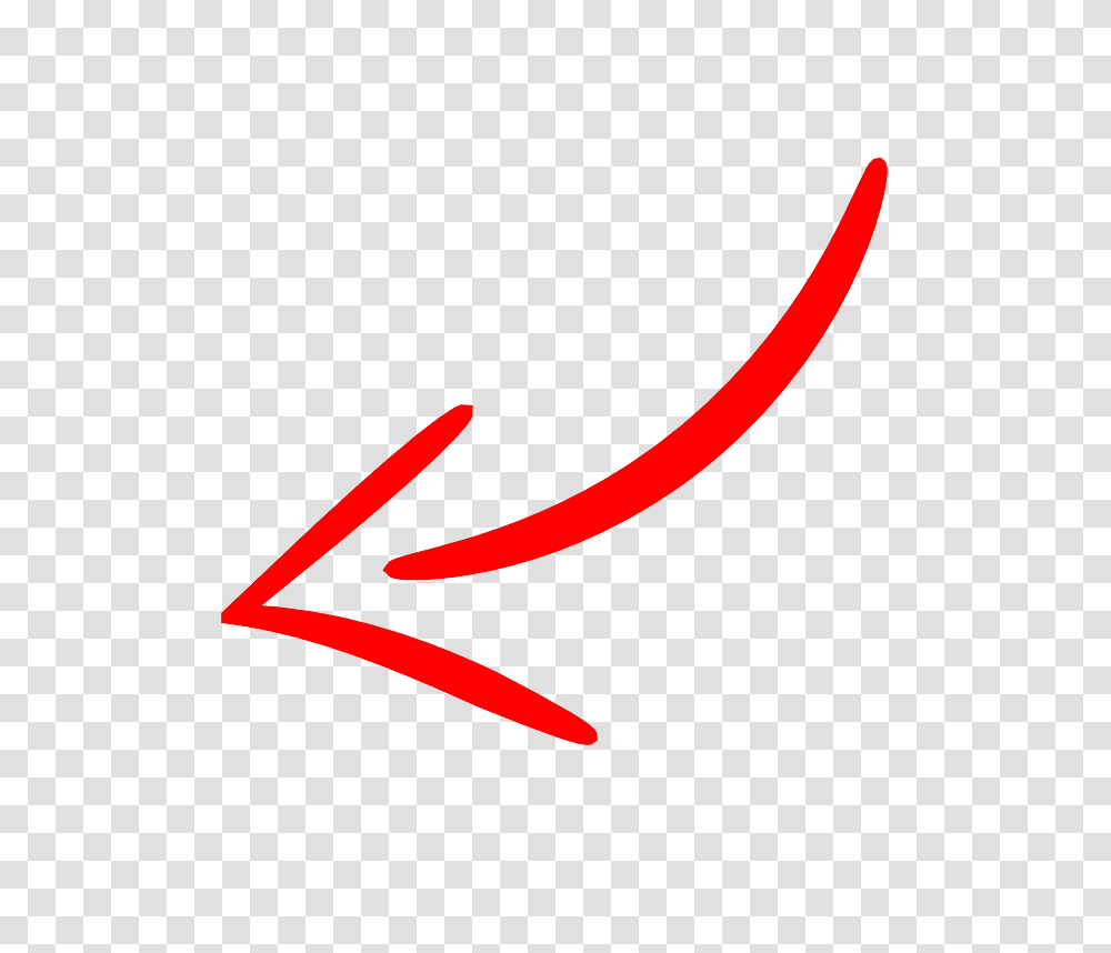 Red Arrow, Label, Handwriting Transparent Png
