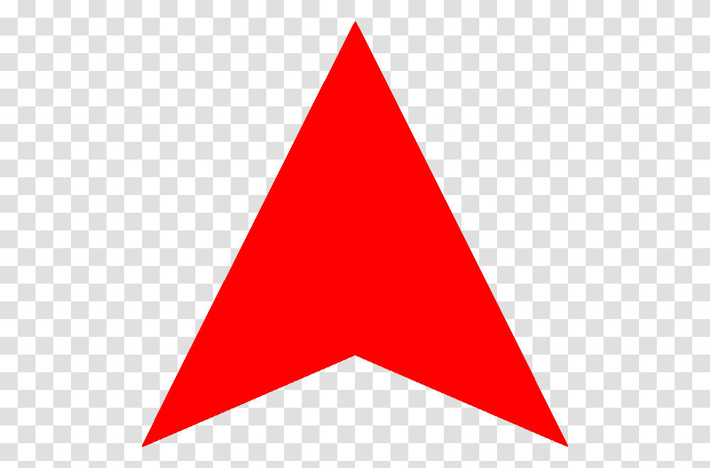 Red Arrow Up, Triangle Transparent Png