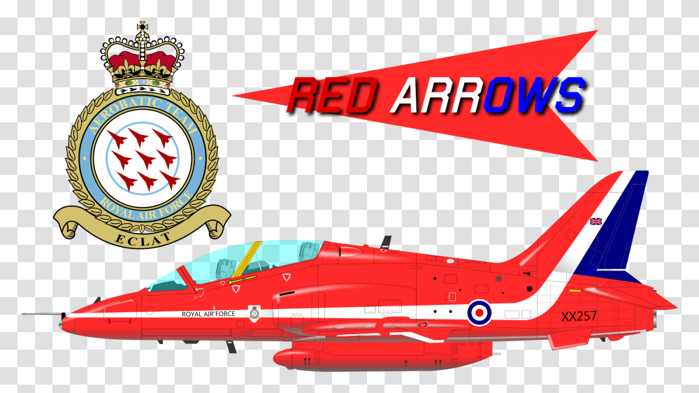 Red Arrows Clipart Red Arrows, Aircraft, Vehicle, Transportation, Logo Transparent Png