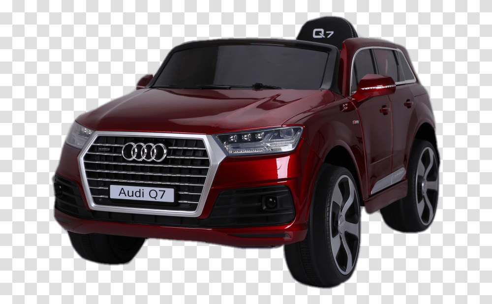Red Audi Q7 Suv Electric Toy Car, Vehicle, Transportation, Automobile, Wheel Transparent Png