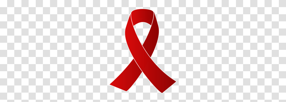 Red Awareness Ribbon Clip Art, Logo, Trademark Transparent Png