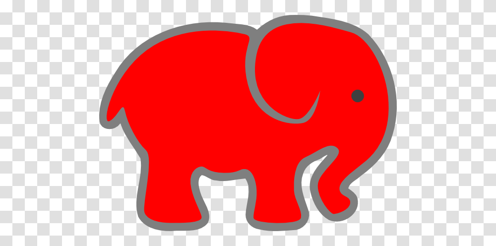 Red Baby Elephant Clip Art, Piggy Bank, Cow, Cattle, Mammal Transparent Png