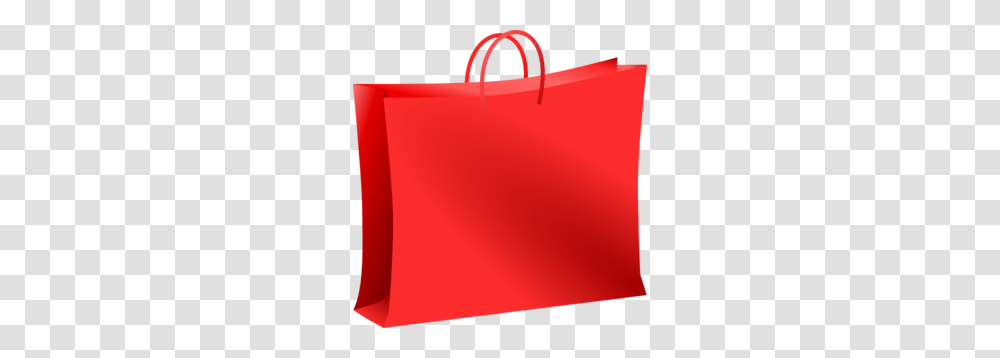 Red Bag For Shopping Bolsa Roja De Compras Clip Art, Pillow, Cushion, Shopping Bag, First Aid Transparent Png