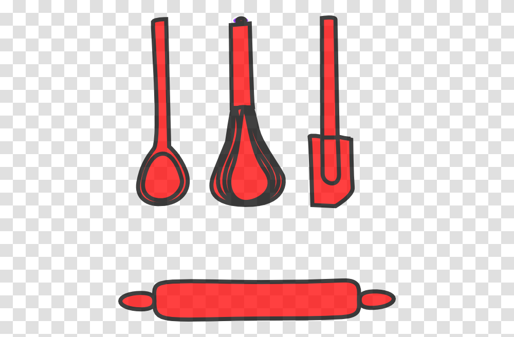 Red Baking Clip Art, Cutlery, Glass, Spoon, Beverage Transparent Png