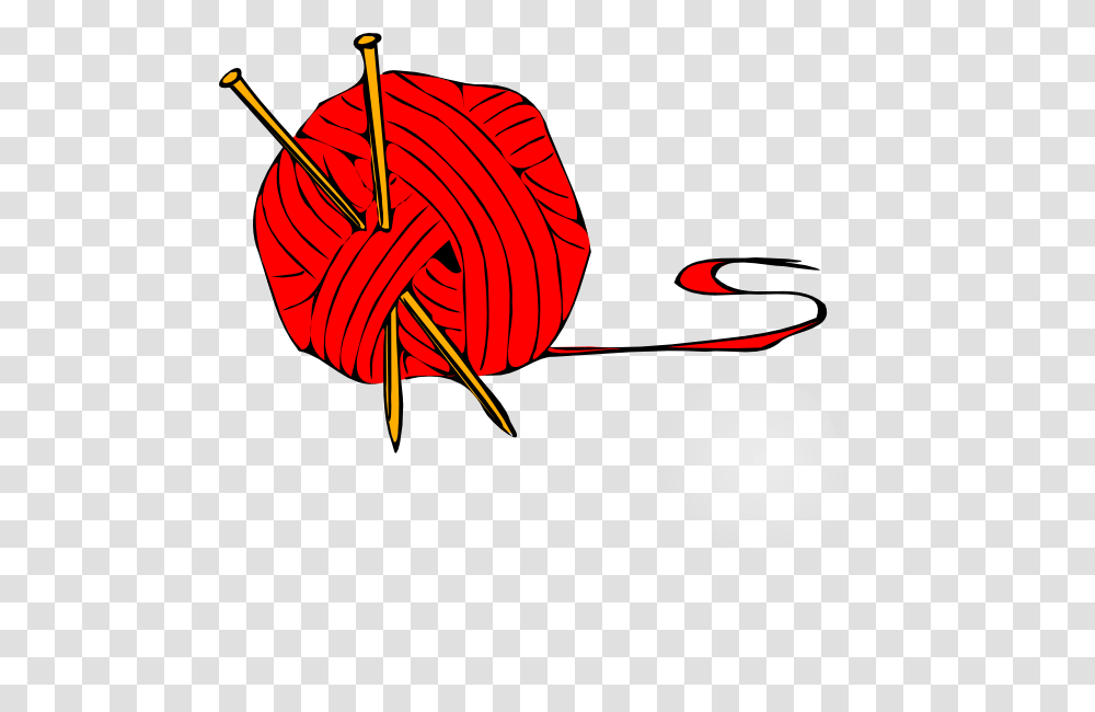 Red Ball Yarn Clip Art, Knot, Weapon, Weaponry Transparent Png