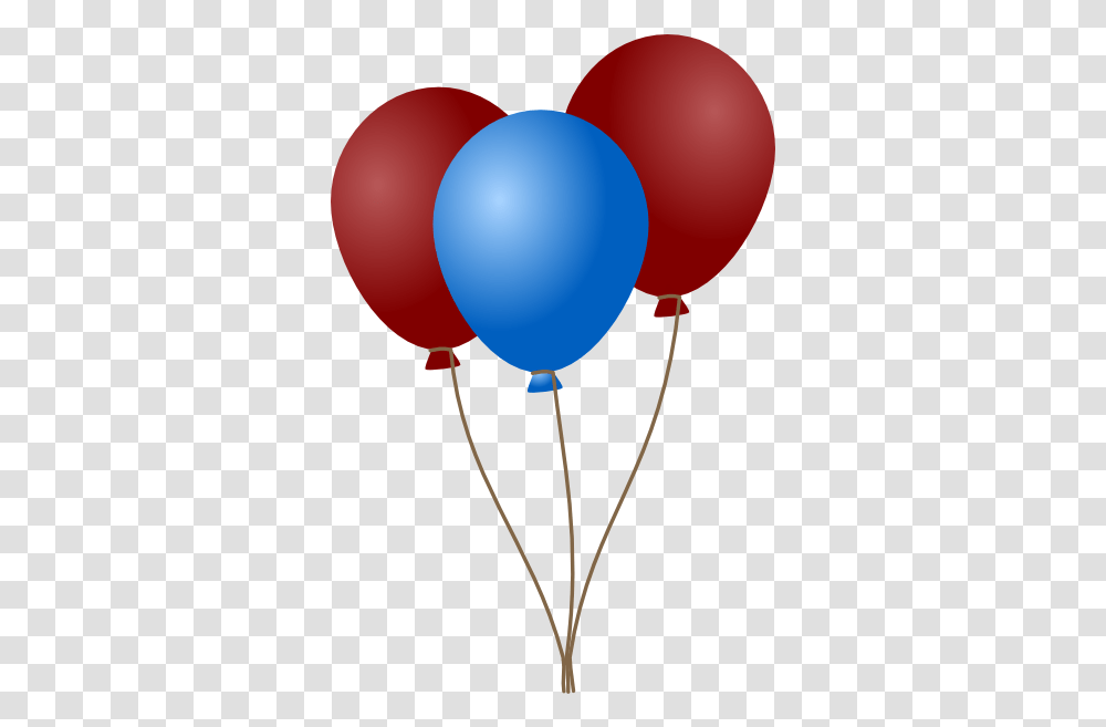 Red Balloon Clipart Balloons Red White And Blue Transparent Png
