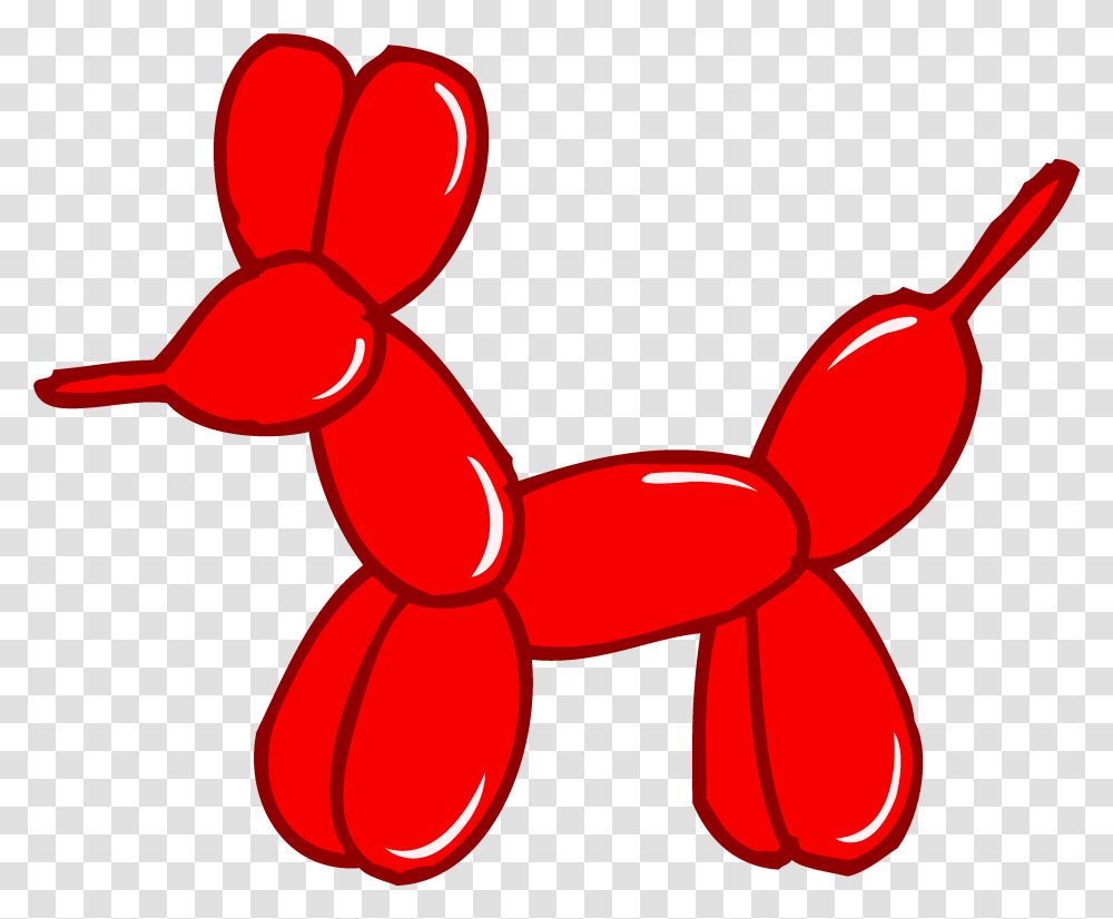 Red Balloon Clipart Cute Balloon Animal Clipart, Scissors, Blade, Weapon, Weaponry Transparent Png