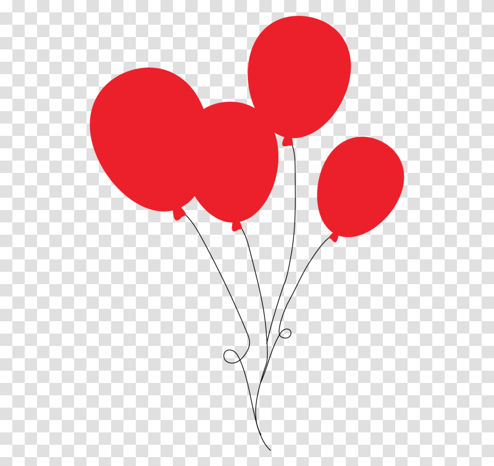 Red Balloons Download, Heart Transparent Png