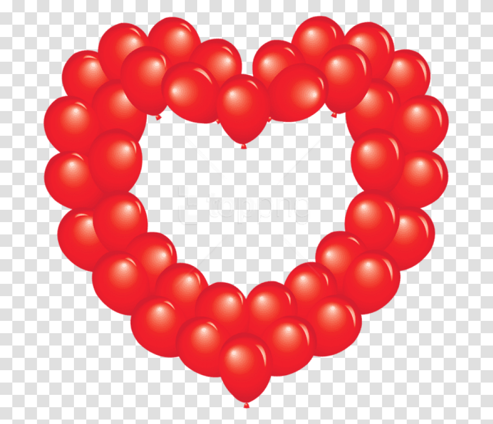Red Balloons, Hand, Text, Crowd, Heart Transparent Png