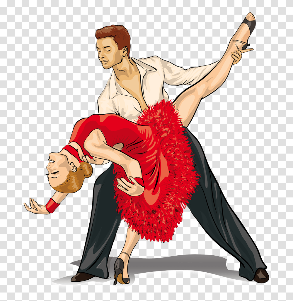Red Ballroom Dancing Clip Art, Dance Pose, Leisure Activities, Person, Performer Transparent Png
