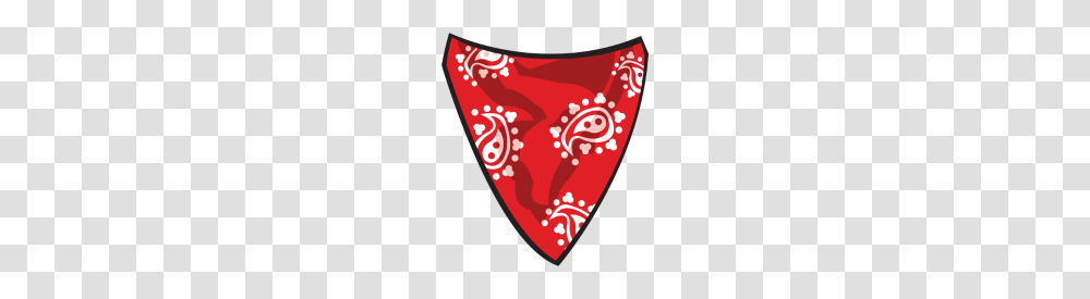 Red Bandana, Armor, Shield, Plectrum, Rug Transparent Png