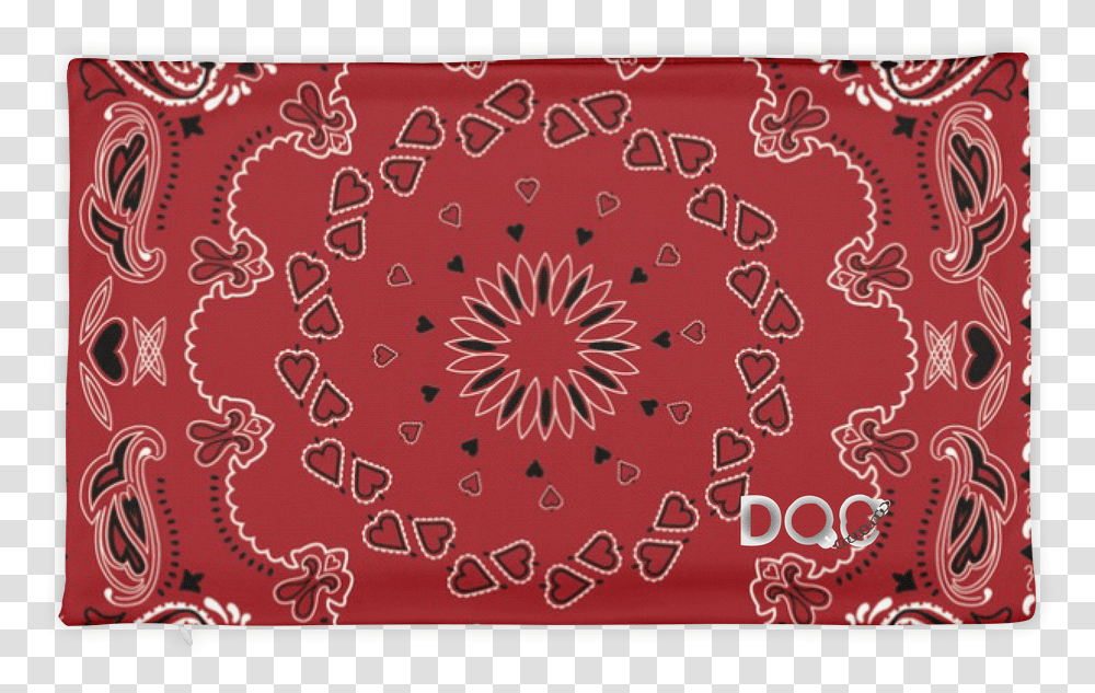 Red Bandana Designer Pillow Case Only By Diamondz Original Clothing Wallet, Apparel, Headband, Hat, Pattern Transparent Png
