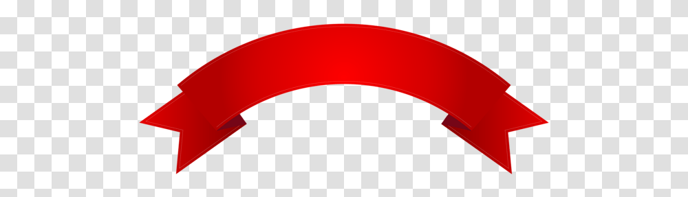 Red Banner Deco Clip Art, Logo, Stage Transparent Png