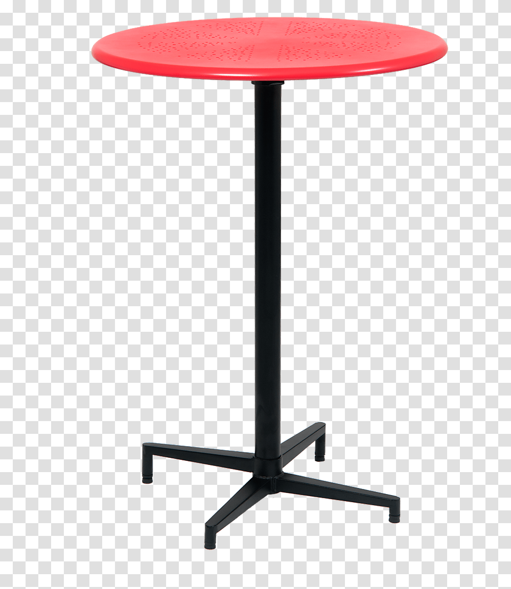 Red Bar Height Table, Lamp, Stand, Shop, Tabletop Transparent Png