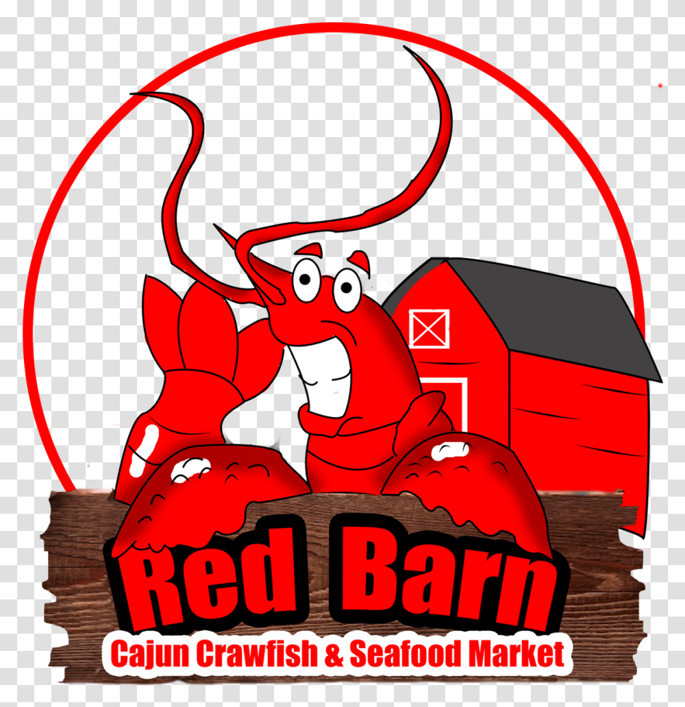 Red Barn Crawfish, Poster, Advertisement, Flyer, Paper Transparent Png