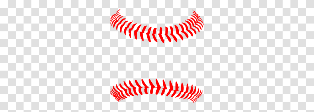 Red Baseball Seams Clip Art Transparent Png