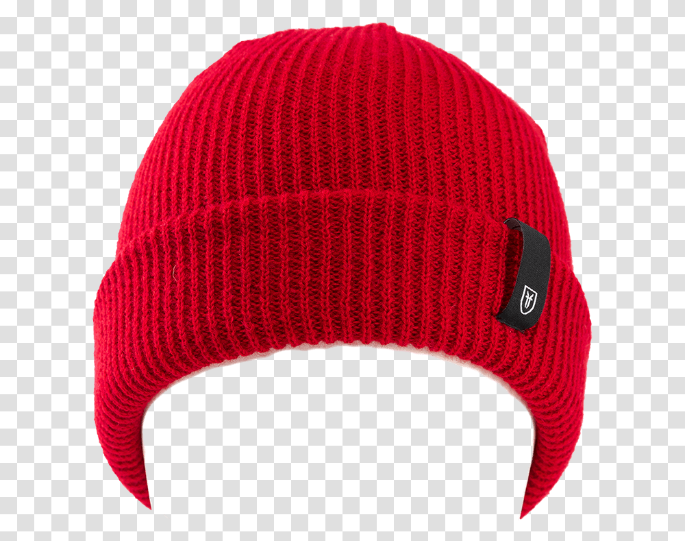Red Beanie Red Beanie, Clothing, Apparel, Sweater, Cap Transparent Png
