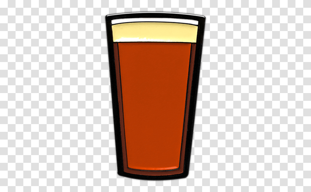 Red Beer Pint Enamel Pin Pint Glass, Mailbox, Beverage, Alcohol, Mobile Phone Transparent Png