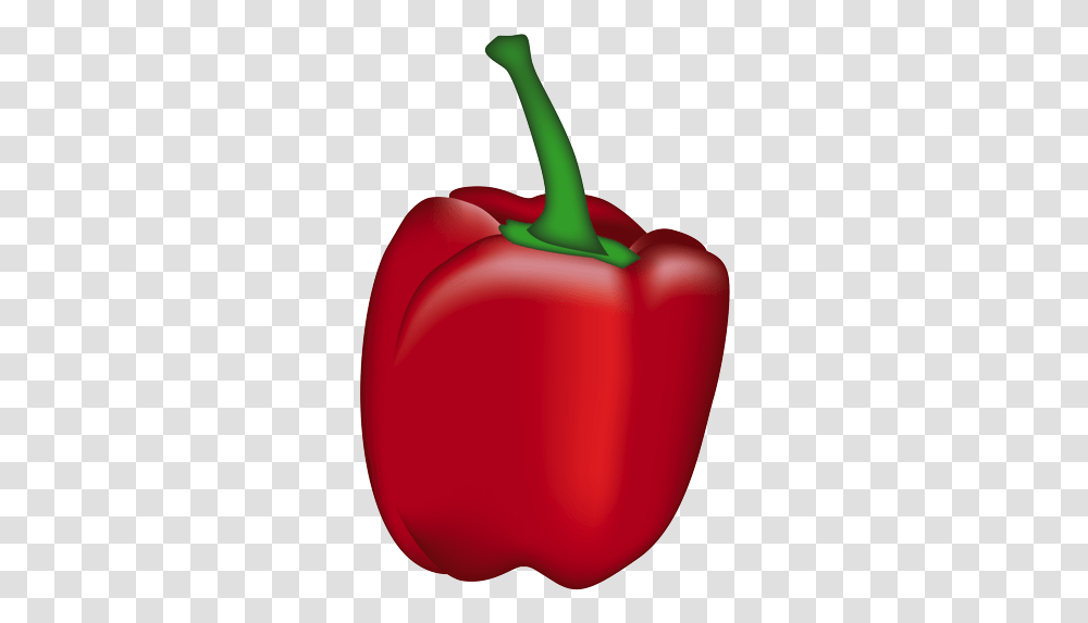 Red Bell Pepper Emoji, Plant, Vegetable, Food, Balloon Transparent Png