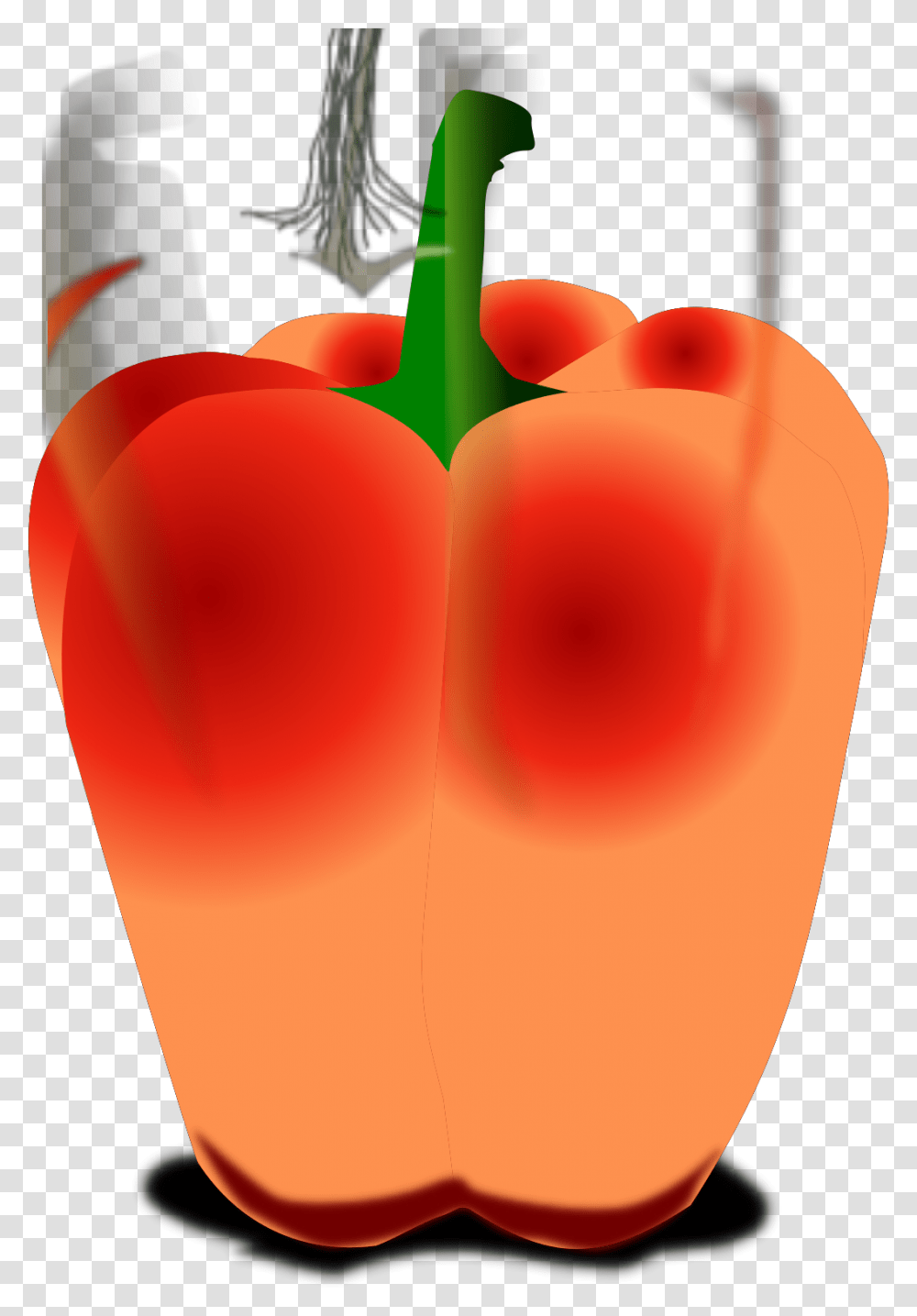 Red Bell Pepper, Plant, Balloon, Vegetable, Food Transparent Png