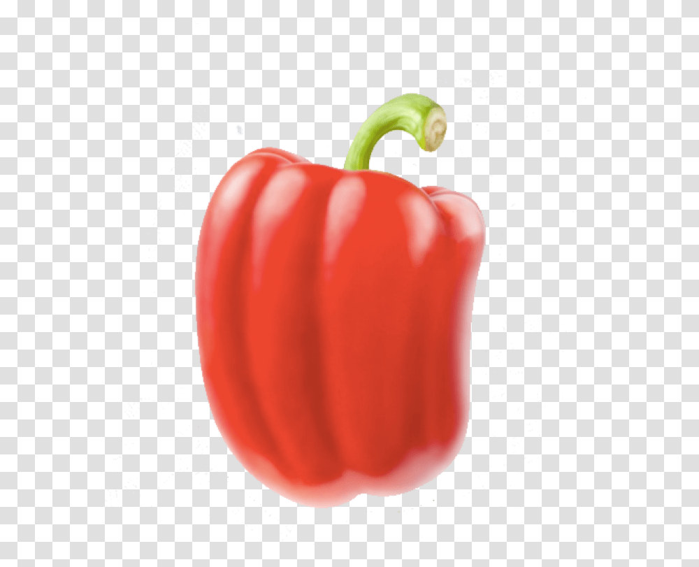 Red Bell Pepper Red Bell Pepper, Plant, Vegetable, Food Transparent Png