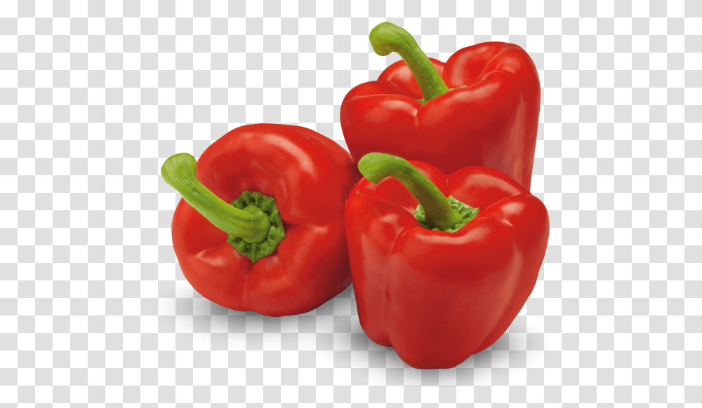 Red Bell Peppers, Plant, Vegetable, Food Transparent Png