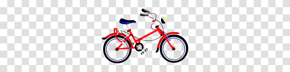 Red Bicycle Clip Art, Vehicle, Transportation, Bike, Tandem Bicycle Transparent Png