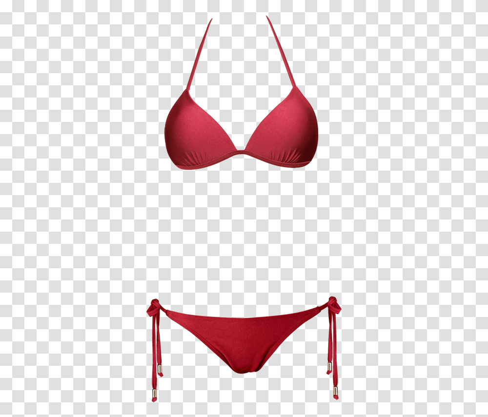 Red Bikini Set, Apparel, Lingerie, Underwear Transparent Png