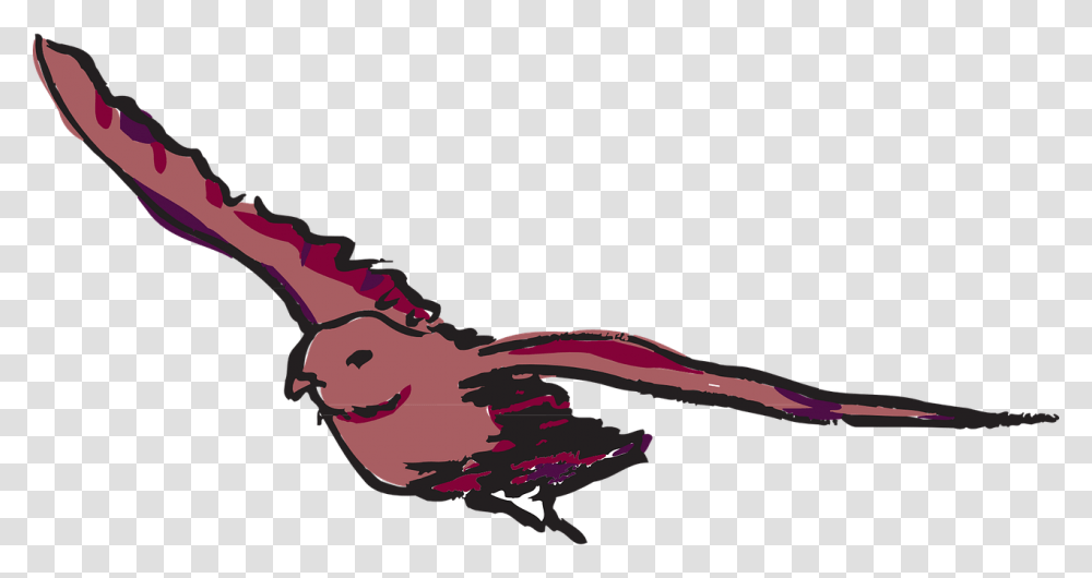 Red Bird, Animal, Reptile, Dragon, Dinosaur Transparent Png