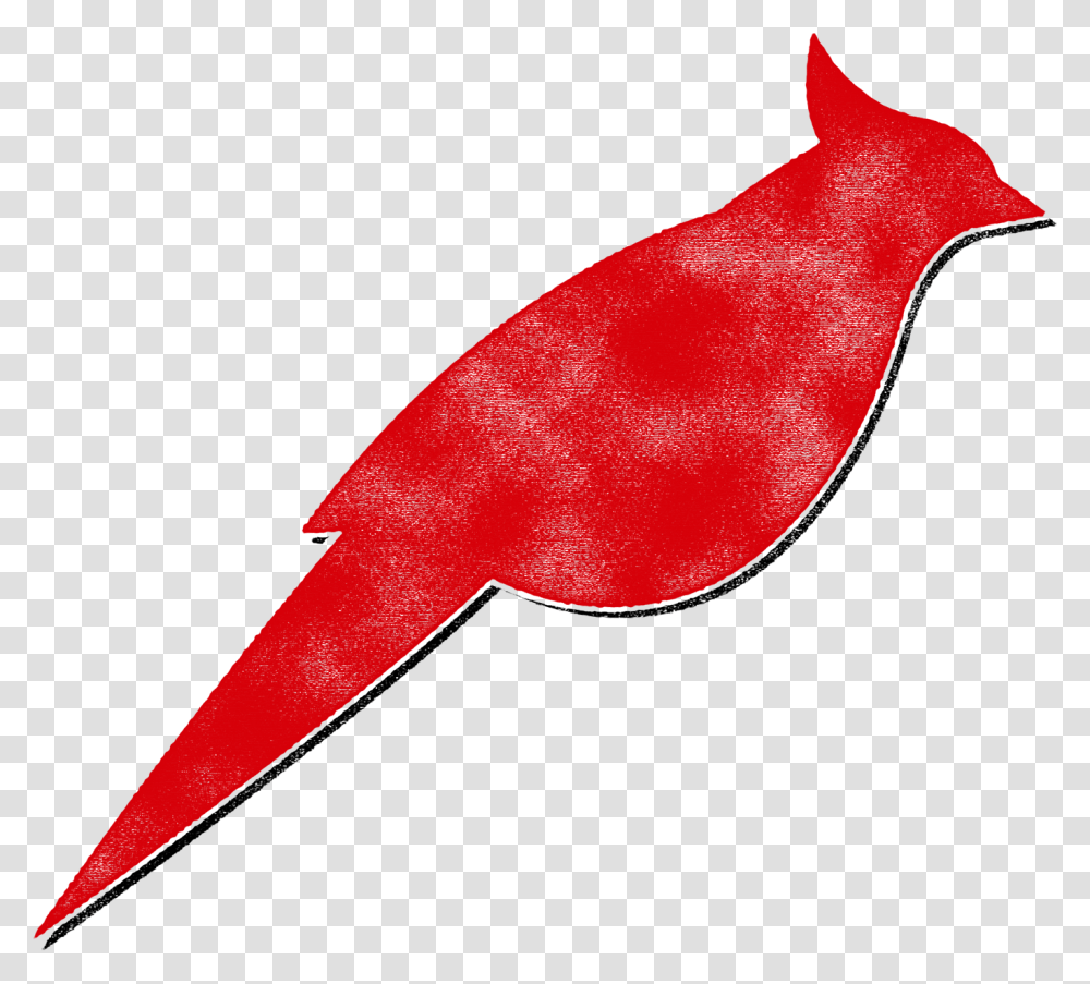 Red Bird, Cardinal, Animal, Silhouette, Glass Transparent Png