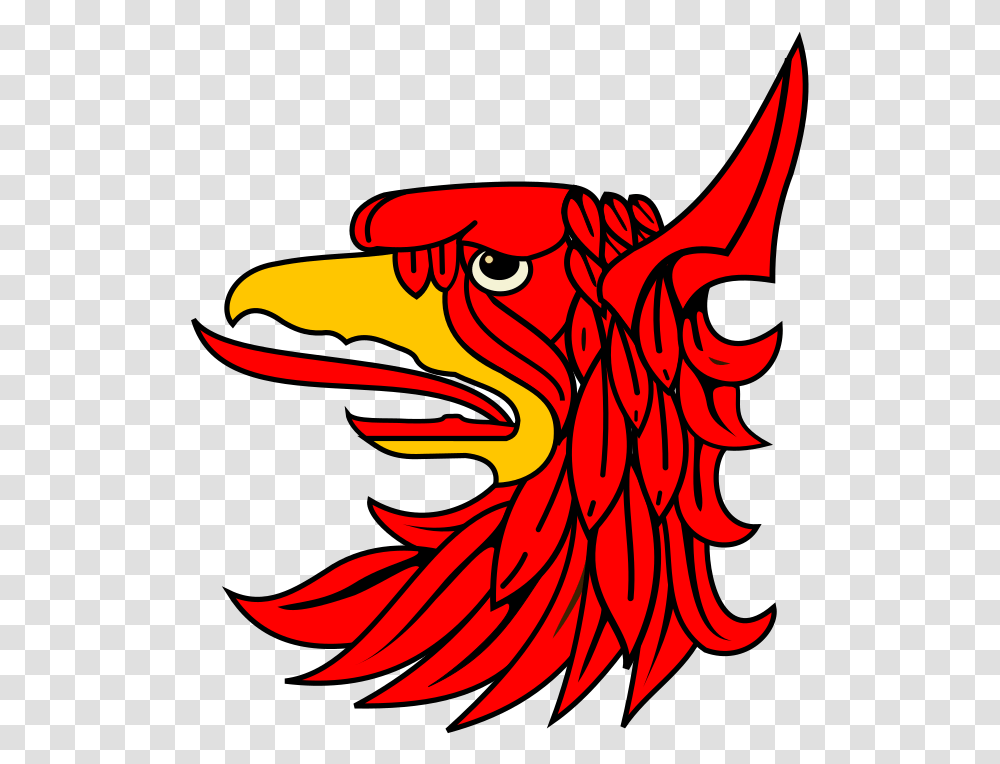 Red Bird Svg Clip Arts Eagle With Crown Logo, Animal, Beak, Bald Eagle Transparent Png