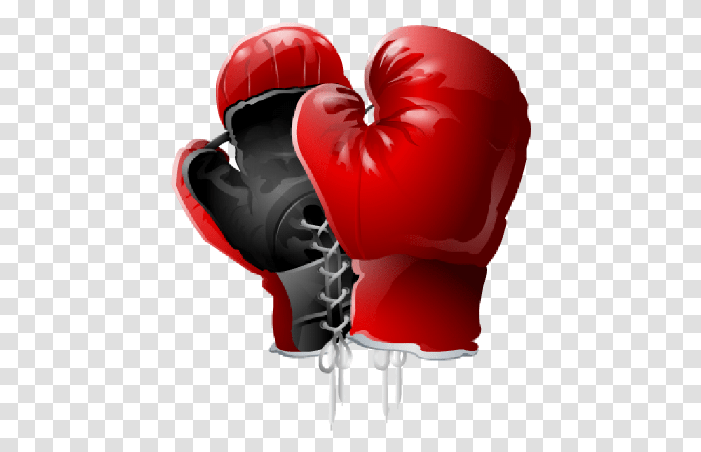Red Black Boxing Gloves Free Boxing Gloves Icon, Helmet, Apparel, Heart Transparent Png