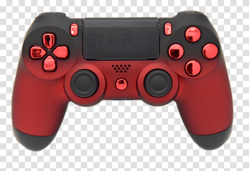 Red Black Fade Soft Touch Custom Controller, Joystick, Electronics, Camera Transparent Png