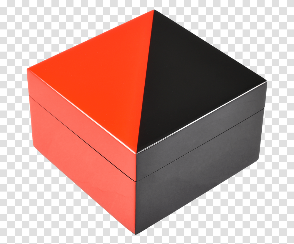 Red Black Horizontal, Box, Rubix Cube, Wedge, Triangle Transparent Png