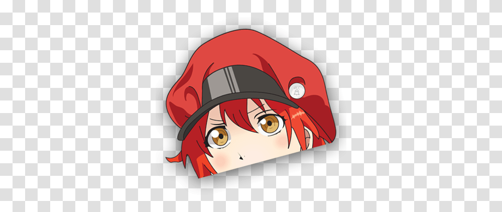 Red Blood Cell Image Cartoon, Comics, Book, Helmet, Clothing Transparent Png