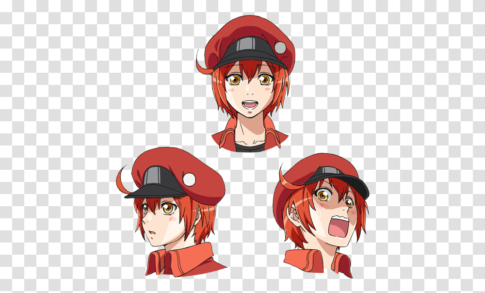 Red Blood Cell Wig, Person, Pirate, People Transparent Png