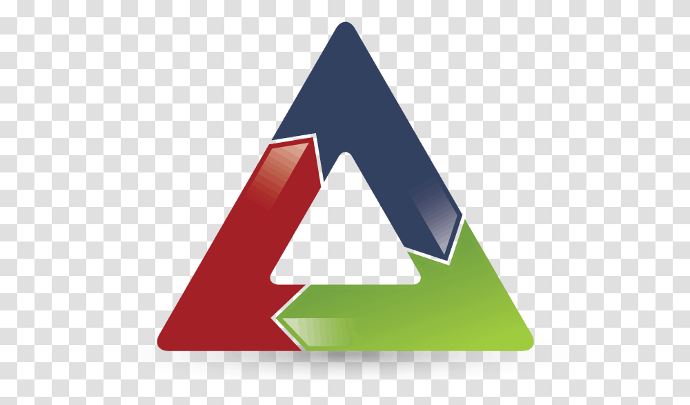 Red Blue And Green Triangle Symbol From Cw Suter Triangle Transparent Png
