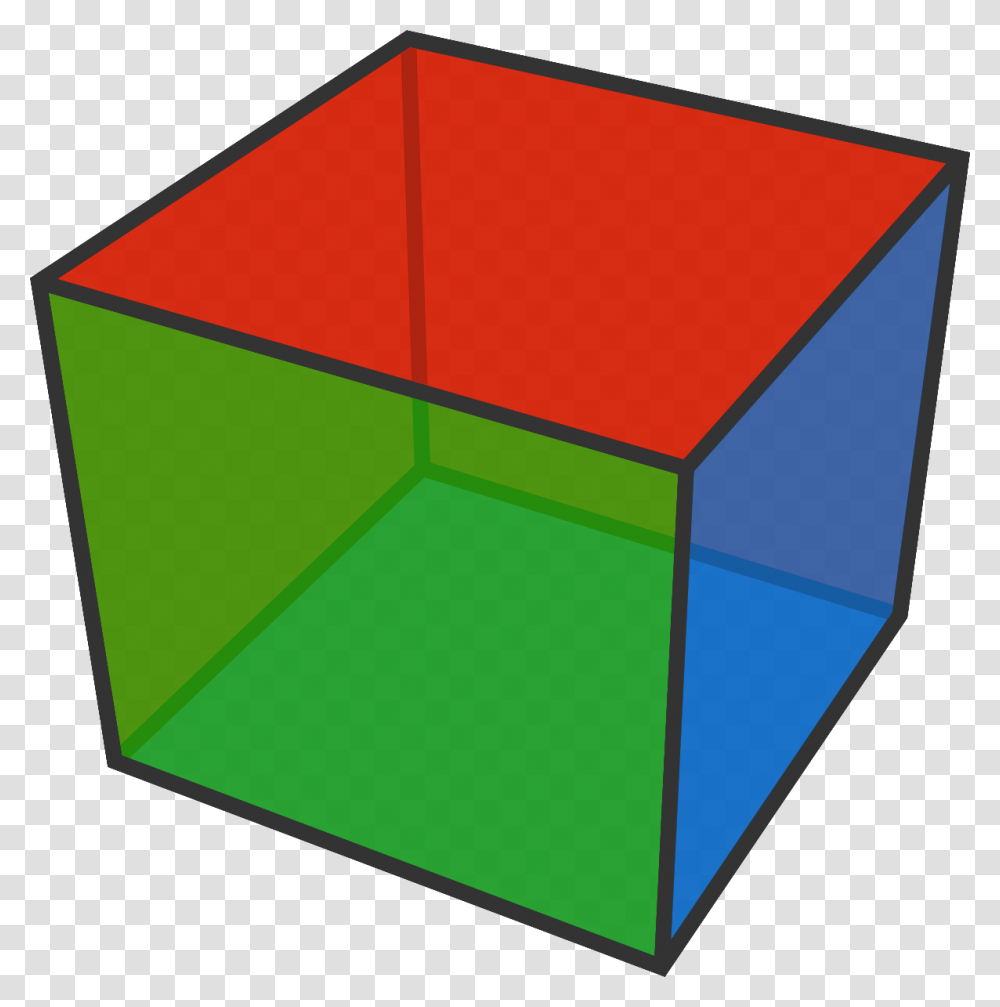 Red Blue Green Cube, Mailbox, Letterbox, Rubix Cube Transparent Png