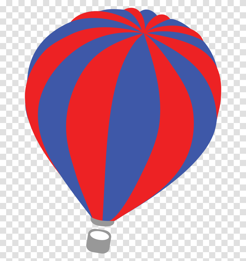 Red Blue Hot Air Balloon Animated Hot Air Balloon, Aircraft, Vehicle, Transportation, Adventure Transparent Png