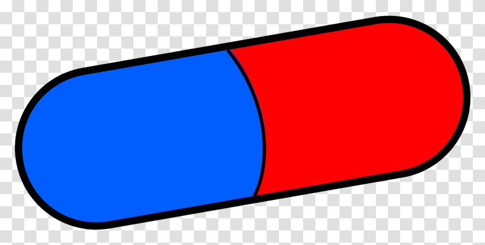 Red Blue Pill, Capsule, Medication Transparent Png