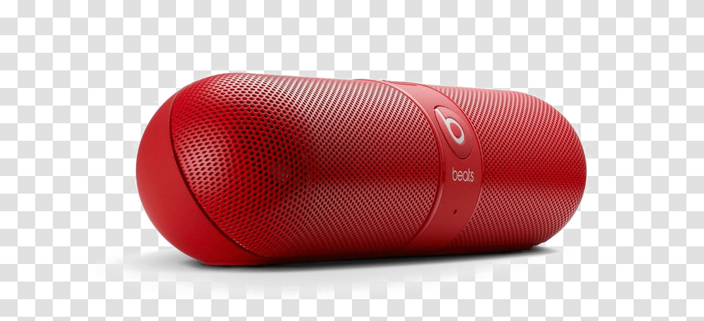 Red Bluetooth Speaker Image Beats Pill Red, Electronics, Audio Speaker Transparent Png