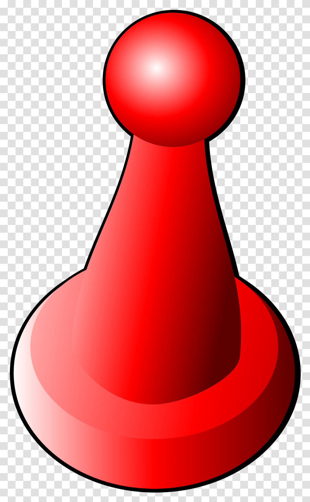 Red Board Game Piece, Cone, Apparel, Hat Transparent Png