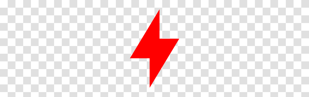 Red Bolt Icon, Logo, Trademark Transparent Png