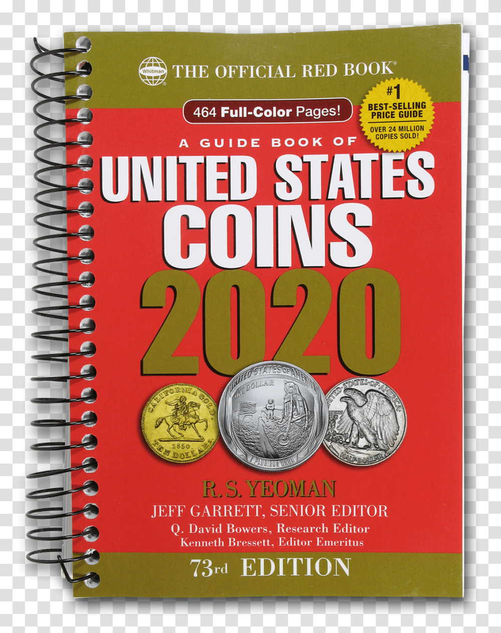 Red Book Coins, Diary, Poster, Advertisement Transparent Png
